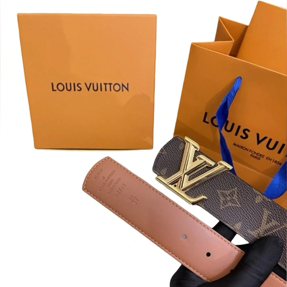 LV Pyramide 40mm Belt - Picture 2 of 6